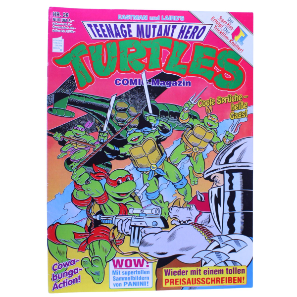 Teenage Mutant Hero Turtles Comic Nr. 29 (Condor 1992) kaufen | Die Taxi-Falle bei Hoppla Stuff
